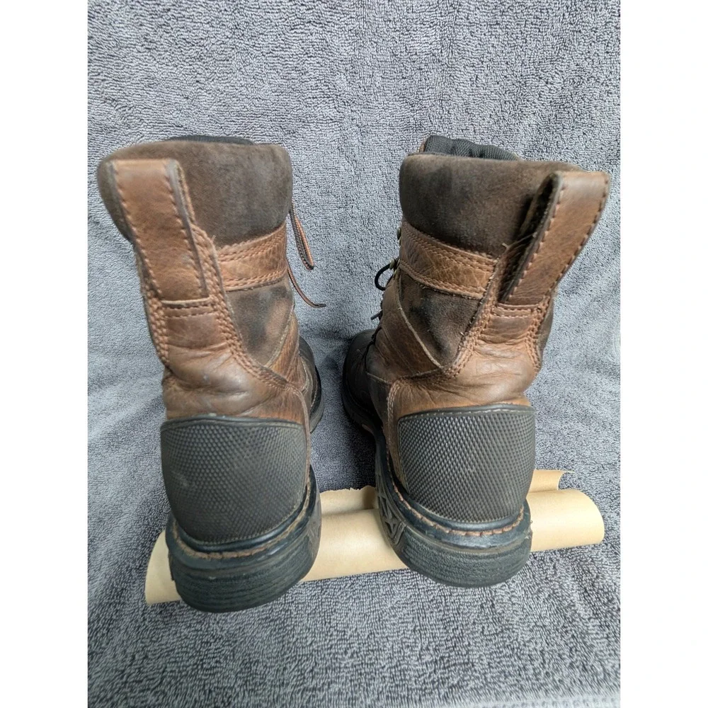 Ariat Mens WorkHog XT H2O Waterproof Composite Toe Work Boots Brown